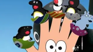 Finger Family Song   Pingu Magical Surprise Eggs   Kids Songs