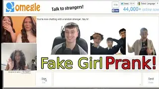 Pretending to Be a Girl on Omegle (Funny Reactions!)