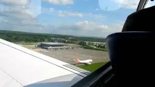 Start with little airplaine at Findel airport
