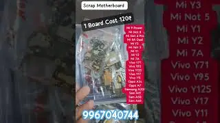 Scrap Motherboard 20 PCs Lot 1 Board Cost 120₹