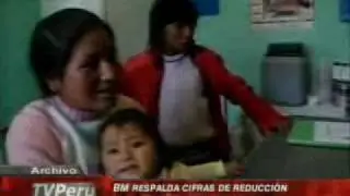 Banco Mundial respaldó las cifras de reducción de la pobreza en Perú