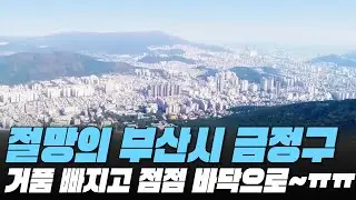 거품 빠지고 점점 바닥으로~ㅠㅠ 절망의 부산시 금정구 전재산 날린 판! #대성통곡 #가격 하락 #아파트[최근실거래가 #빅데이터 분석 직거래/1층거래제외]