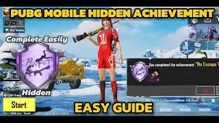 NEW HIDDEN ACHIEVEMENT Completed in PUBG MOBILE 🔥 | Secret Achievement Unlock!