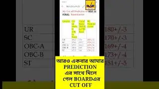 wbpsi final result and cut off 2023 | আরও একবার আমার prediction সাথে মিলে গেল বোর্ডের  cut off