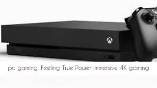 Xbox One X 1TB Black Console - Black Controller & Xbox One X included