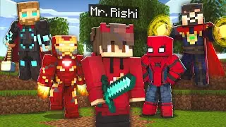 I Snuck into a 'SUPERHERO ONLY' Minecraft Server!