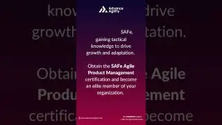 Our SAFe Agile Product Manager (APM) Certification | Advance Agility | 