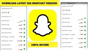 iOS Snapchat on Android Latest Version 2024| With iOS EMOJIS & Dark Mode!