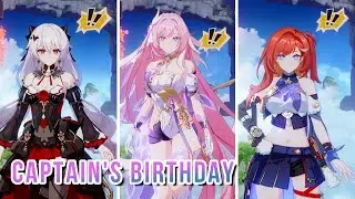 Captain's Birthday Special Bridge Interaction | Honkai Impact 3rd
