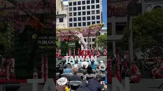 A Cultural Event of the Taiwanese Community in Union Square, San Francisco CA