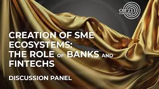 #CEE23: 🎤Creation of SME Ecosystems: role of banks & fintechs - Panel Discussion