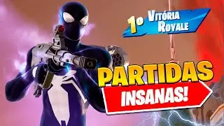GAMEPLAYS PARA TE INSPIRAR A JOGAR FORTNITE CONSTRUÇÃO ZERO! JOGADAS TEMPORADA DA MARVEL