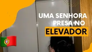 ACABOU A LUZ, UMA VIZINHA FICOU PRESA NO ELEVADOR 😱