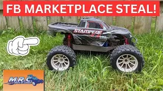 $100 FIND!! TRAXXAS STAMPEDE VXL 4x4 (Brushless) EP#631