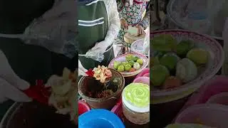 ตำแตงและลาบปลาดุกพร้อมกัน
