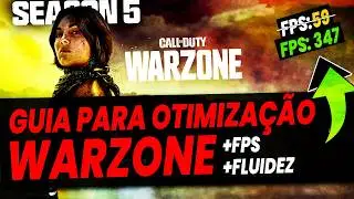 GUIA COMPLETO PARA OTIMIZAR O WARZONE COD MW3 TEMPORADA 5