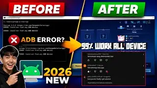 TUTORIAL FIX ERROR SCRCPY TERBARU 2026! 