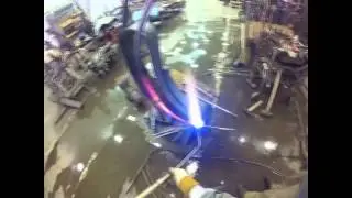 Albert Paley Fabrication December 2014 (helmet cam)