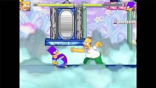 MUGEN Fight | Homer Simpson VS Bartman
