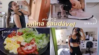minha rotina saudável | treino e alimentação (24 HORAS) 🏋🏻‍♀️🥙