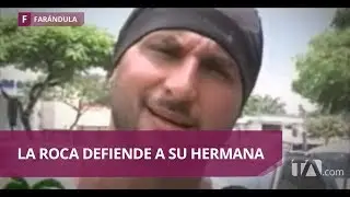 La Roca desata su ira ante comentarios en contra de su hermana - Jarabe de Pico