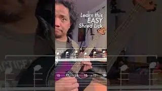 Easy Shred Lick! with TAB 