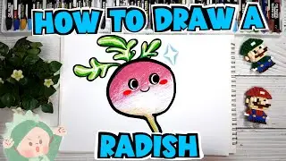 How To Draw A Radish