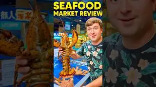 Живые морепродукты в Китае! Обзор SPAR с омарами, крабами и креветками🇨🇳