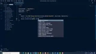 PHP MySQL PDO Connection