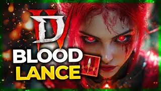 BLOOD LANCE RETURNS! Overpowered Overpowers! Blood Lance Necromancer Build Guide - Diablo 4