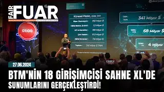 BTM'nin 18 girişimcisi Sahne XL'de sunumlarını gerçekleştirdi! 