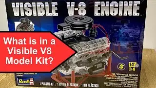 What is in a Visible V 8 Model Engine Kit?