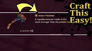 How to make the Tier 2 Insect Hammer Grounded