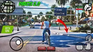 GTA SA DirectX 2.0 Android RTX Modpack | Immersive Graphics For GTA SA Android | Uj GAMERX