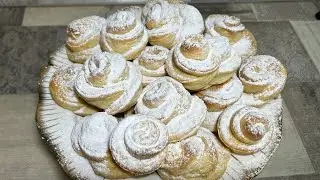 Творожные розочки! Быстрые и ооочень вкусные печенья