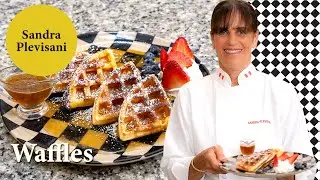 Waffles recipe step by step Sandra Plevisani