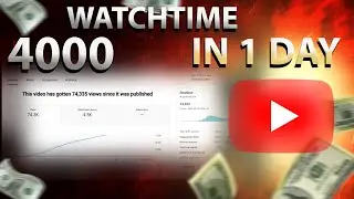 youtube watch hours 4000 | youtube watch time kaise badhaye | youtube 4000 watchtime