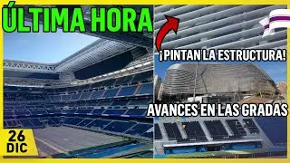 💥 ¡VUELVE LA ACCIÓN!⚠️OBRAS del SANTIAGO BERNABÉU [26 Diciembre 2023]