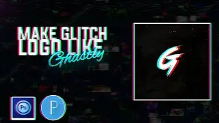 HOW TO MAKE GLITCH NAME LOGO LIKE || Axom Ghastly || With PS TOUCH & PIXELLAB ON ANDROID!!