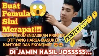 CARA SABLON PRINT DTF UNTUK PEMULA [Epson L1800]