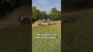 He lost his mind ￼😨 #huracan #viralshorts