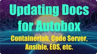 Updating Autobox to Alma Linux 10 (Containerlab, Ansible, Arista EOS)