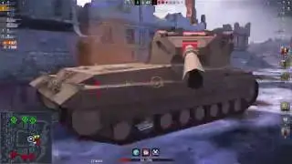 Wot Blitz IS-4 6k dmg ACE HIGH CALIBER