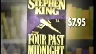 Stephen King Library and Four Past Midnight Book Ad (1991)