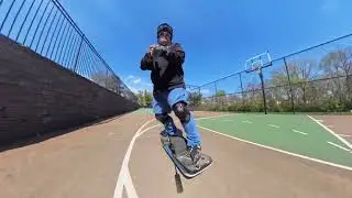 Hood Reels warm up lap