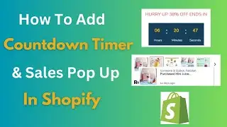 How to Add Countdown Timer to Shopify (Fast and easy)