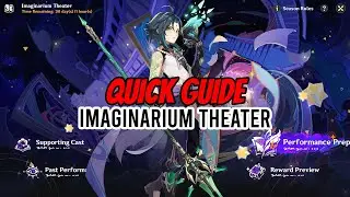 How to Imaginarium Theater Full Run - Quick Guide | Genshin Impact