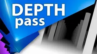 Настройка канала глубины (depth pass) в Cinema 4D для After Effects (эффект DOF, Bokeh) - C4D 008