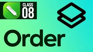 Order in CorelDRAW 2021 Class 8 - Urdu / Hindi