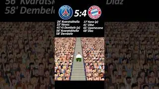 PSG 5 4 Bayern | Highlights